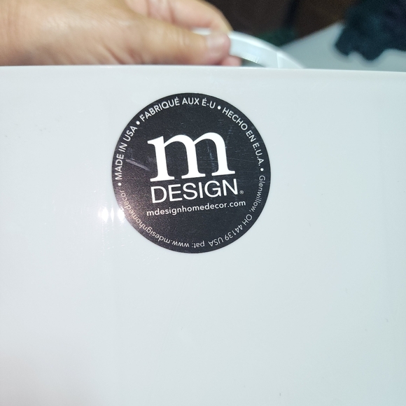 M DESIGN NWT SET OF 3 STORAGE ORGANIZER OFFICE OR BATH - Picture 4 of 4